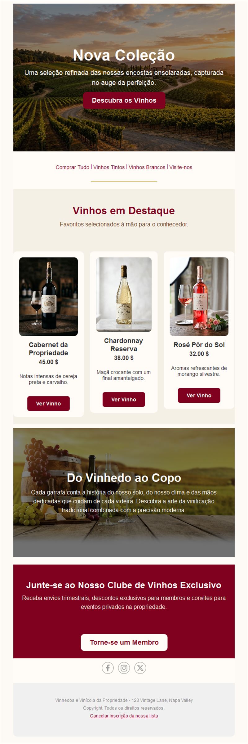 Wine Creation Templates