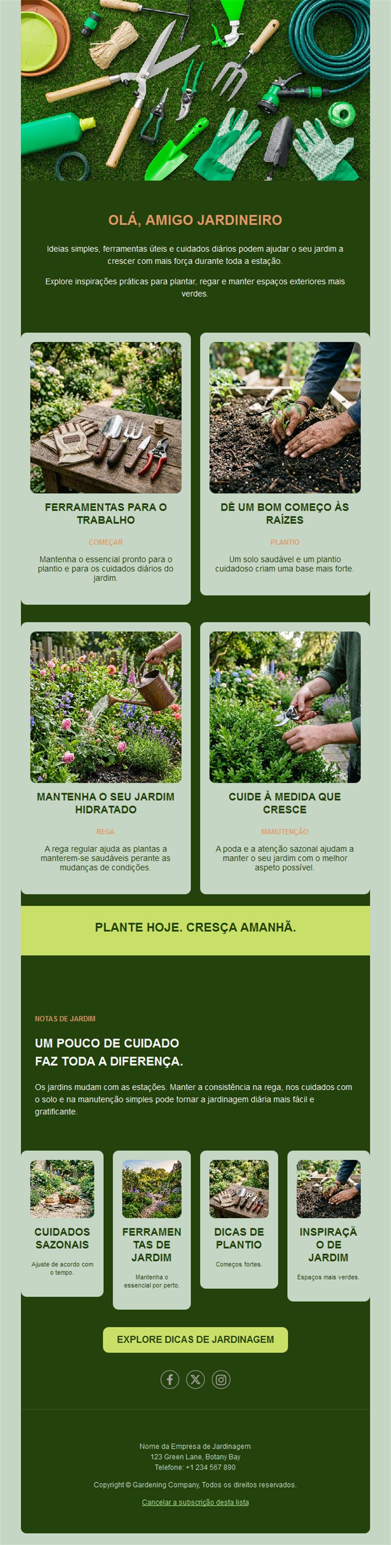 Lush Garden Templates