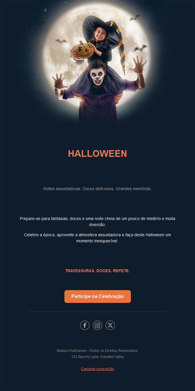 Halloween Celebration Templates