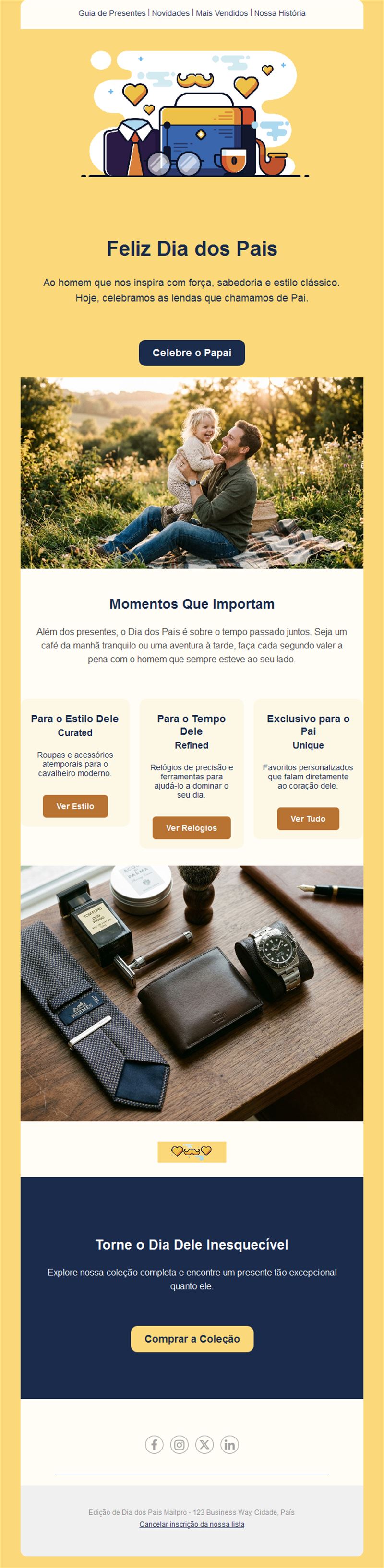 Father’s Day Email Design