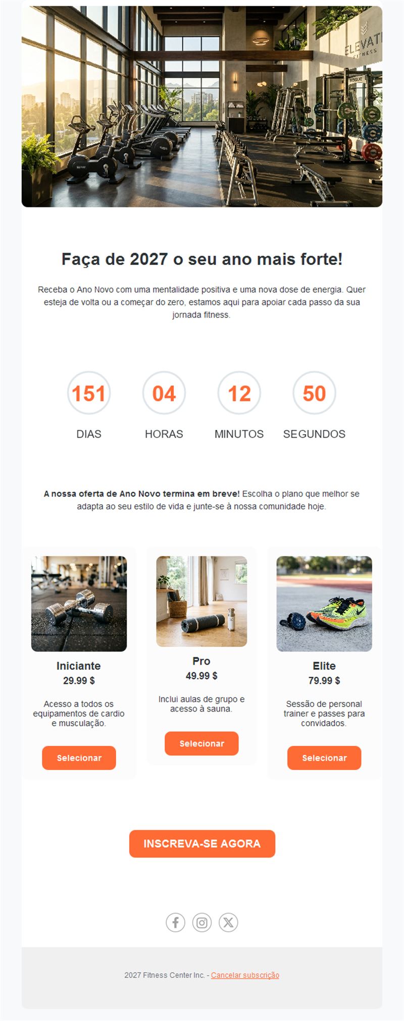 New Year 2027 Gym Kickoff