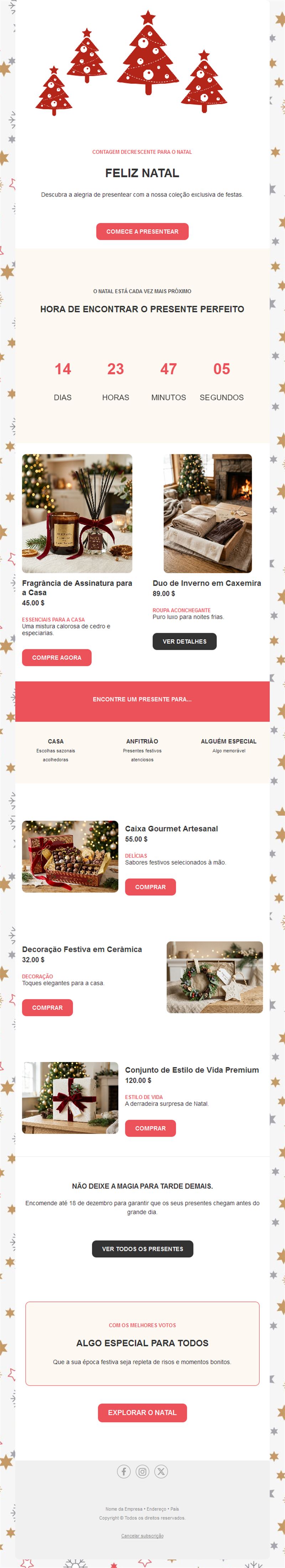 Holiday Email Templates