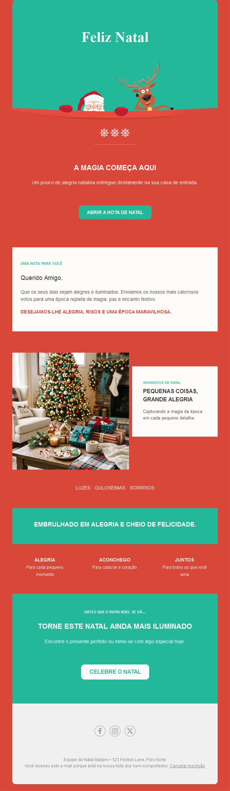Season's Greetings Email