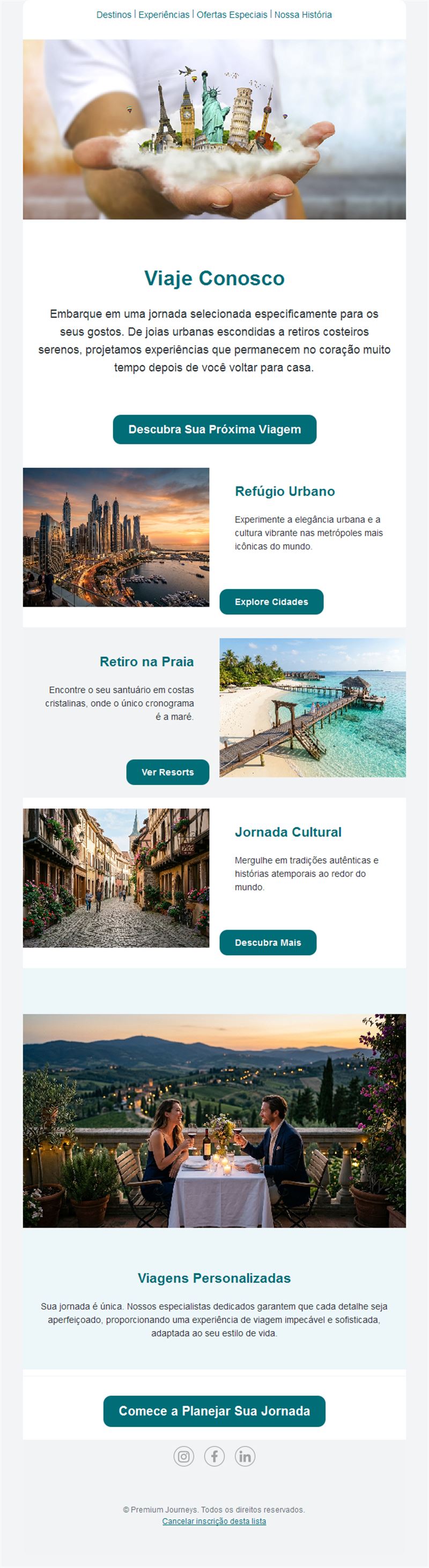 Travel Update Emails
