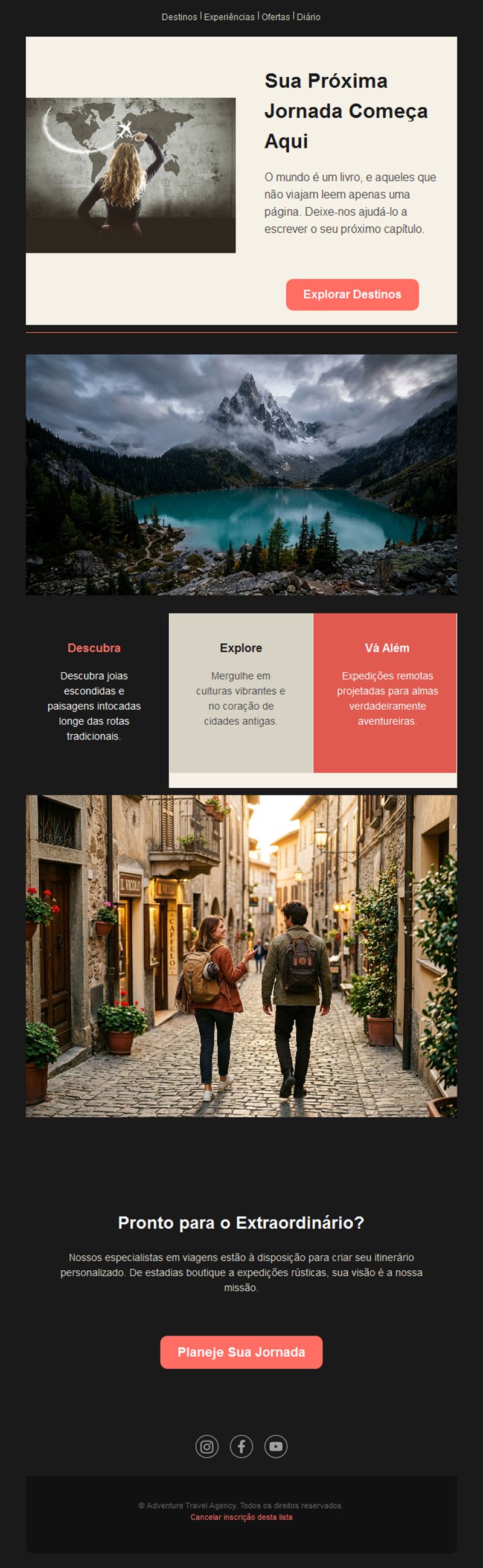 Exclusive Travel Email Offers