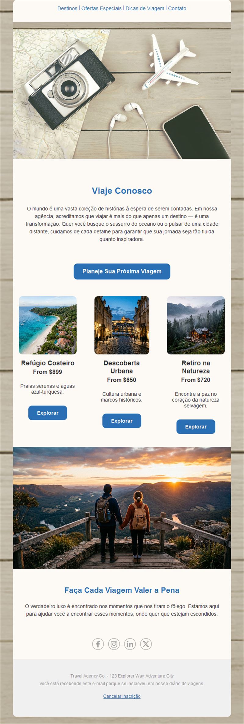 Journey Email Updates
