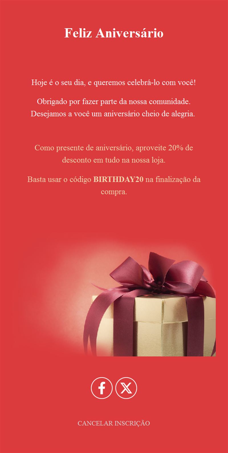Birthday Wishes Email Templates