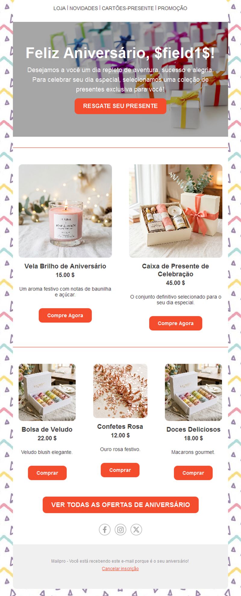 Subscriber Birthday Emails