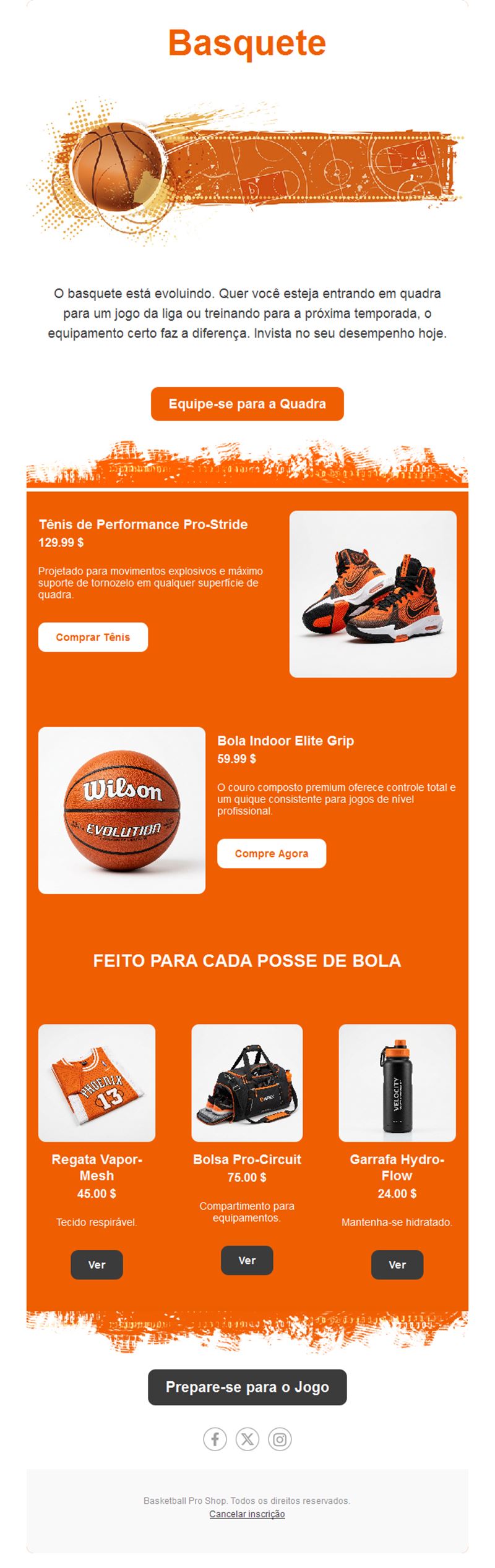 Hoops Newsletter Emails