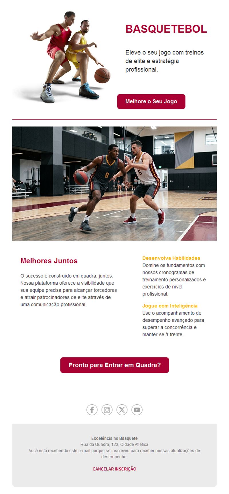 Fast Break Email Alerts