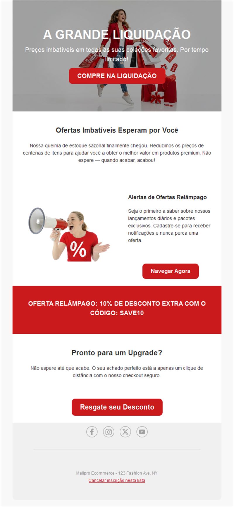 Special Sales Email Offers