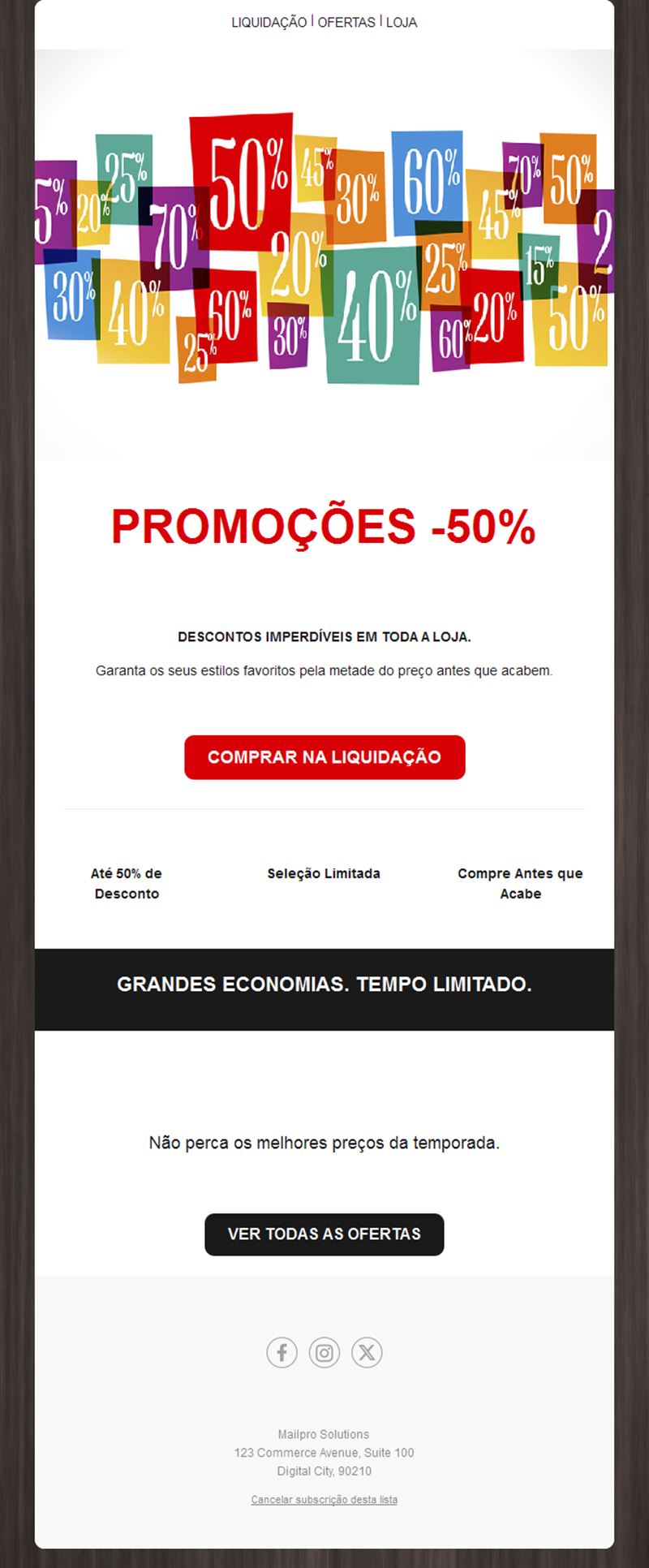 Discount Email Alerts