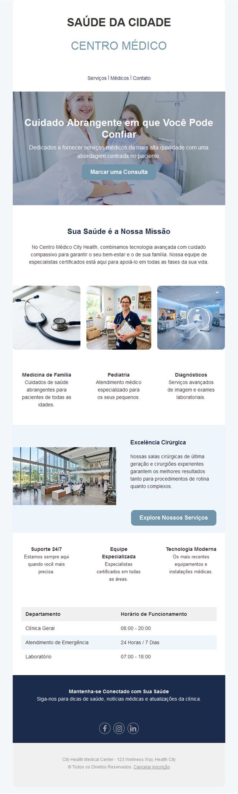 Healthcare Email Updates