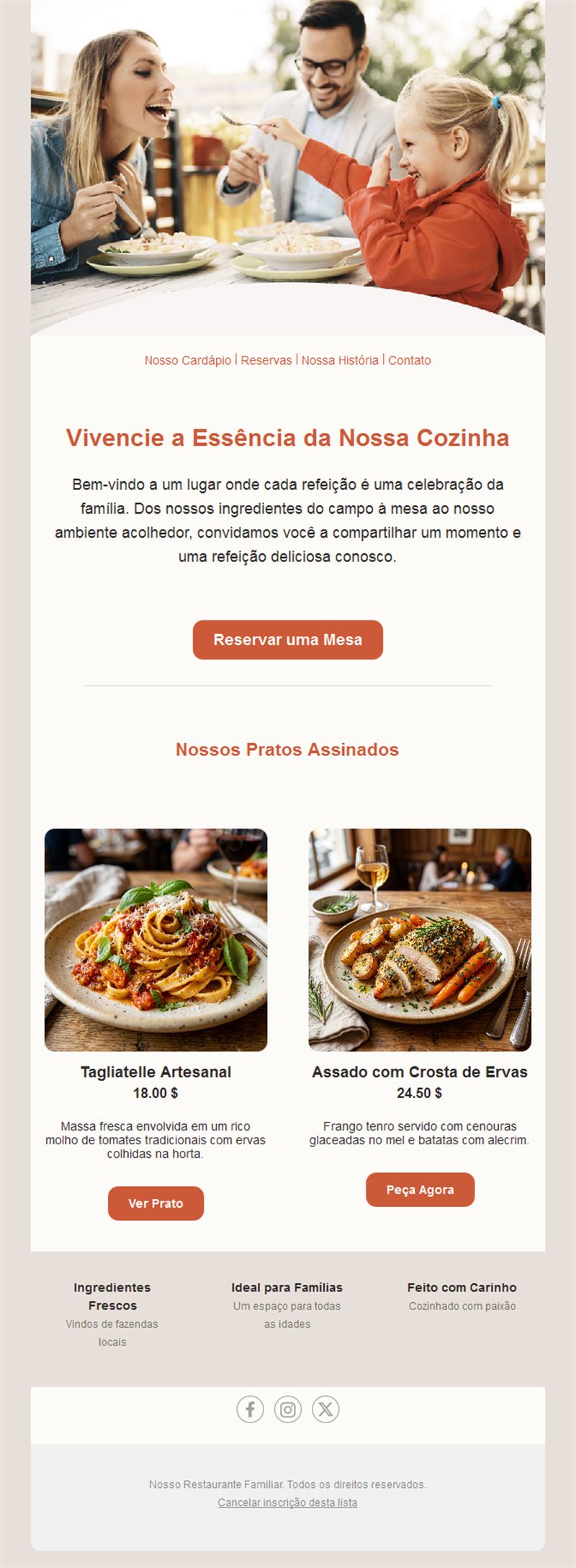 Restaurant Email News