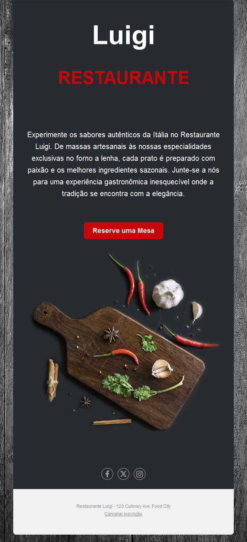 Food Alert Emails
