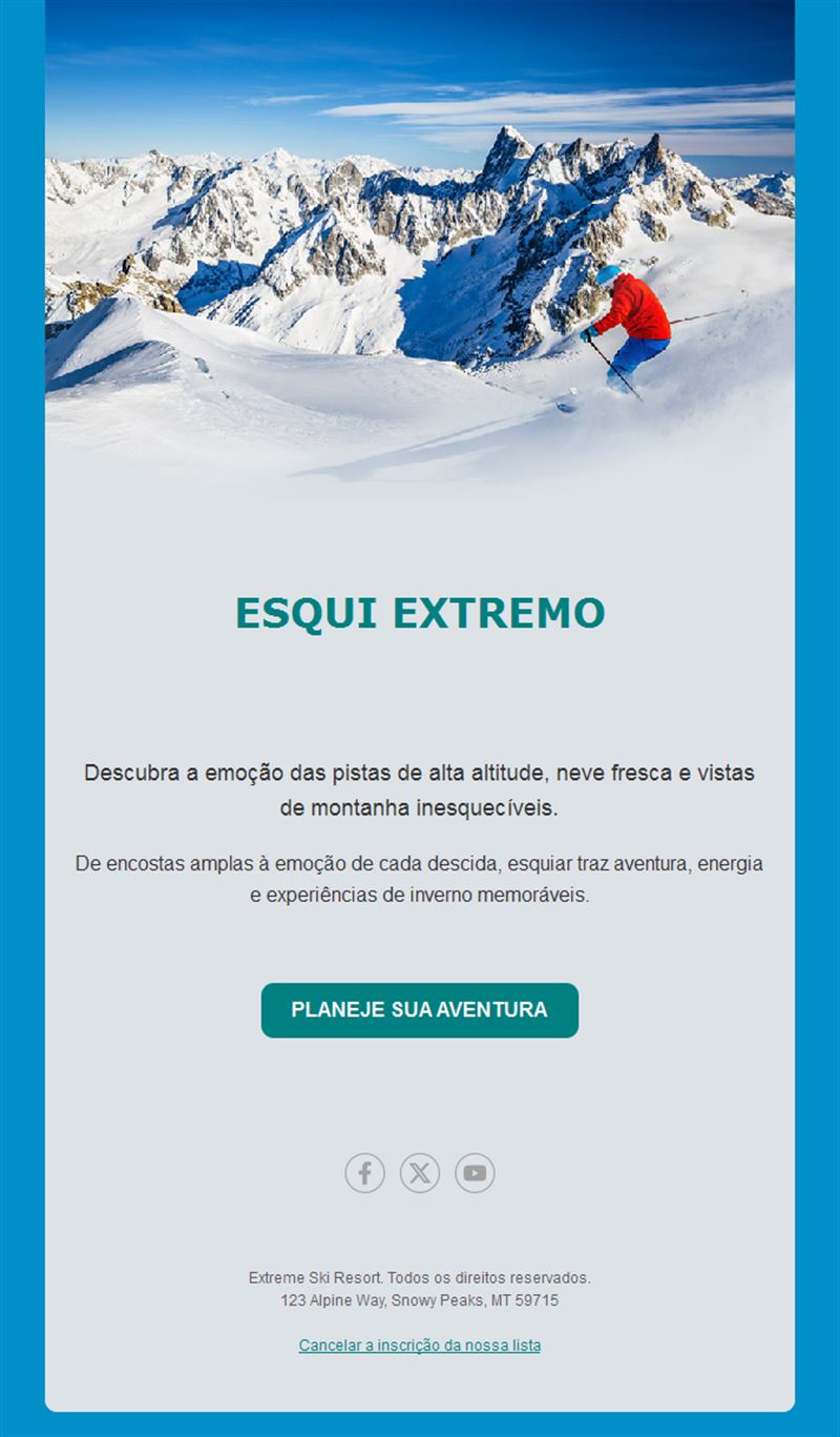 Ski Equipment Promotion