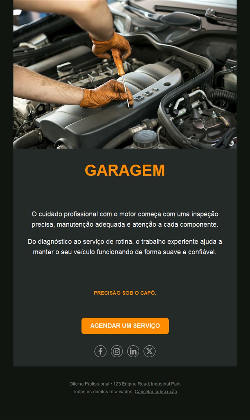 Car Service Email