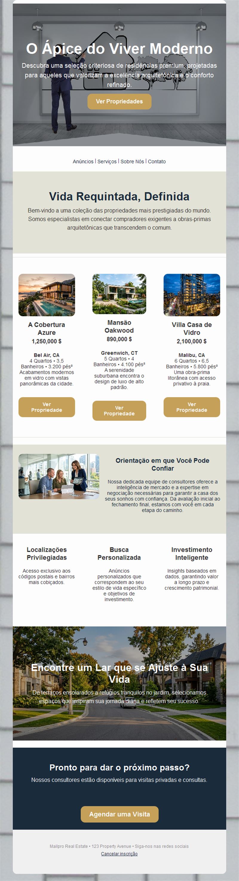 Real Estate Marketing Email