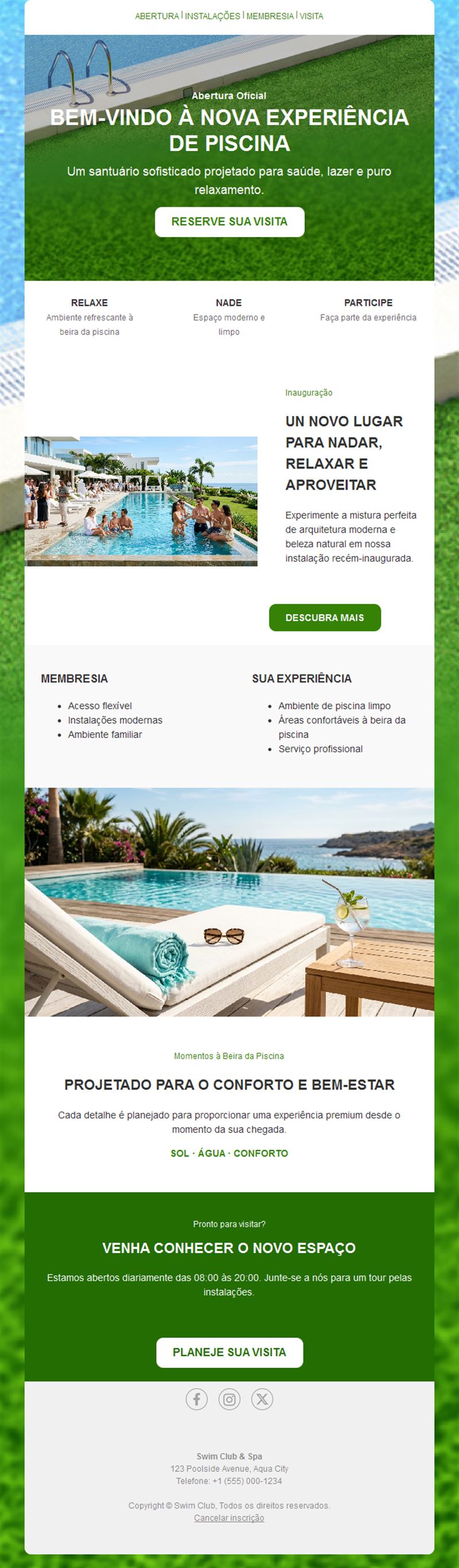 Pool Activities Emails