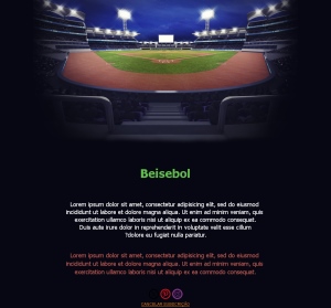 Baseball e Paixão
