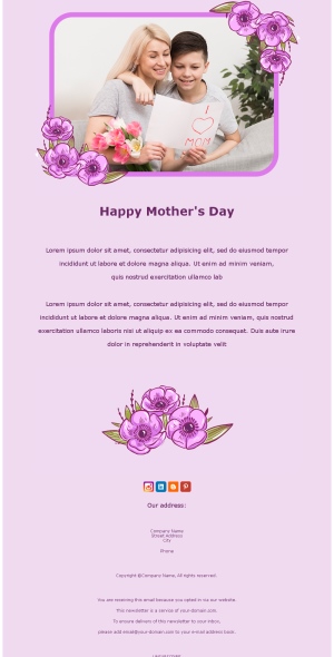 Mensagem para Mãe