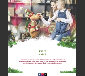 Email Natal Elegante