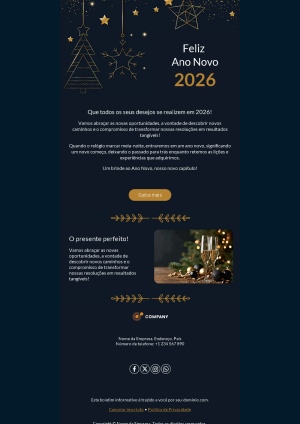 Boas Festas Empresariais 2026