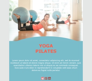 Newsletter Estúdio de Yoga