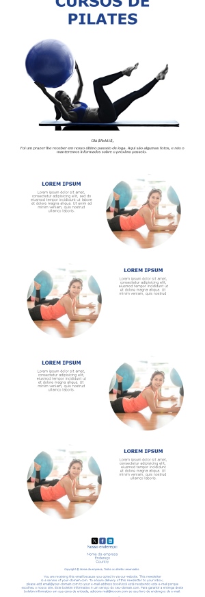 Modelos Yoga e Pilates