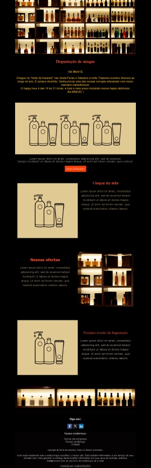 Promoções de Pub Semanais