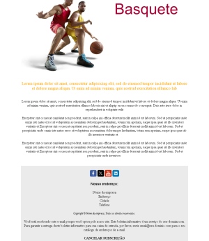 Basketball Newsletter Portugal