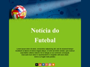 Email Notícias Futebol