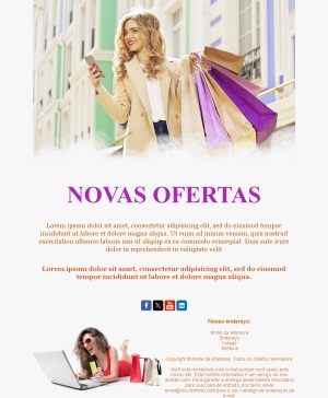 Email Promoções Comerciais
