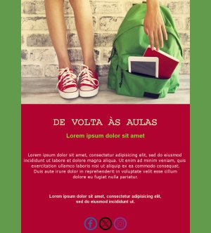 Email Escola Boletim