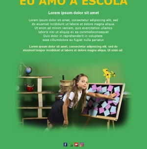 Email Escola Mensal