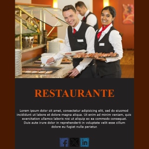 Modelos Email Restaurante