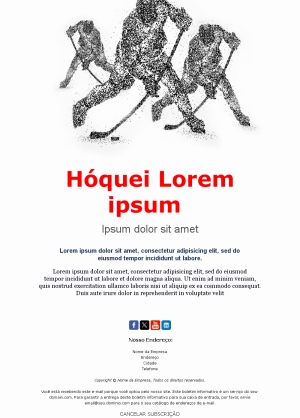 Email Hóquei Notícias Semanais