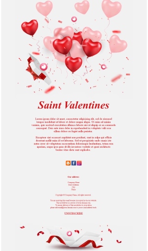 Emails de São Valentim