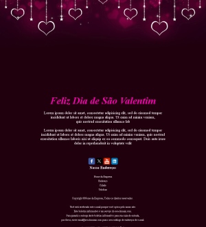 São Valentim Amor