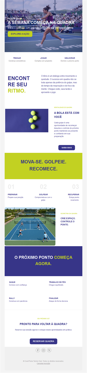 Exciting Tennis Match Templates