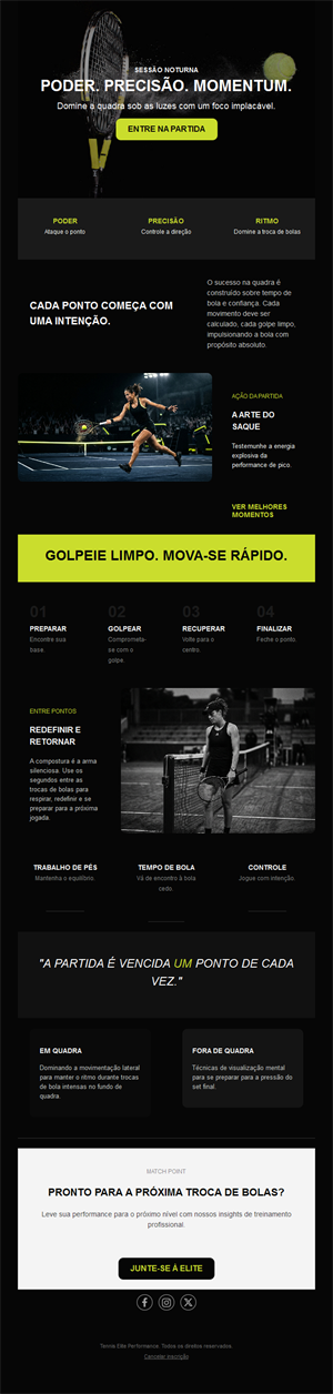 Exciting Tennis Match Templates