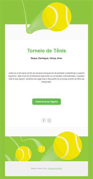 Exciting Tennis Match Templates