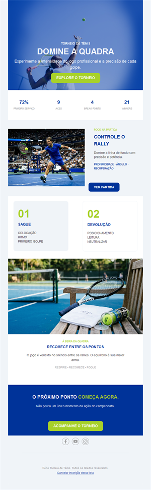 Exciting Tennis Match Templates