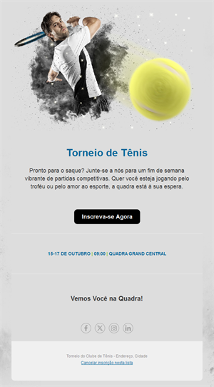 Exciting Tennis Match Templates