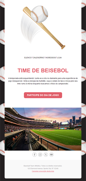 Vibrant Baseball Fan Templates