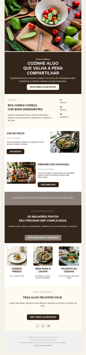 Delicious Cooking Recipe Templates