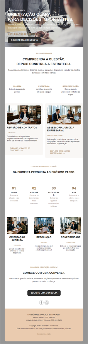 Professional Law Firm Templates