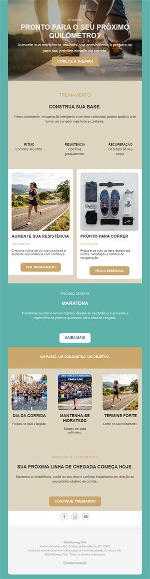 Energizing Running Event Templates