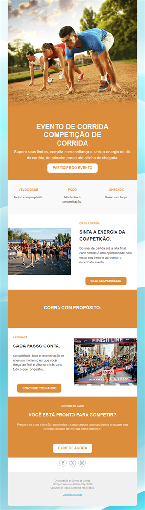 Energizing Running Event Templates
