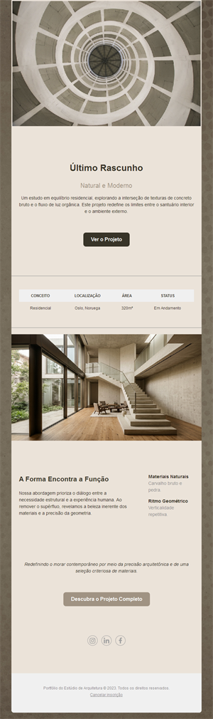 Elegant Architecture Email Templates